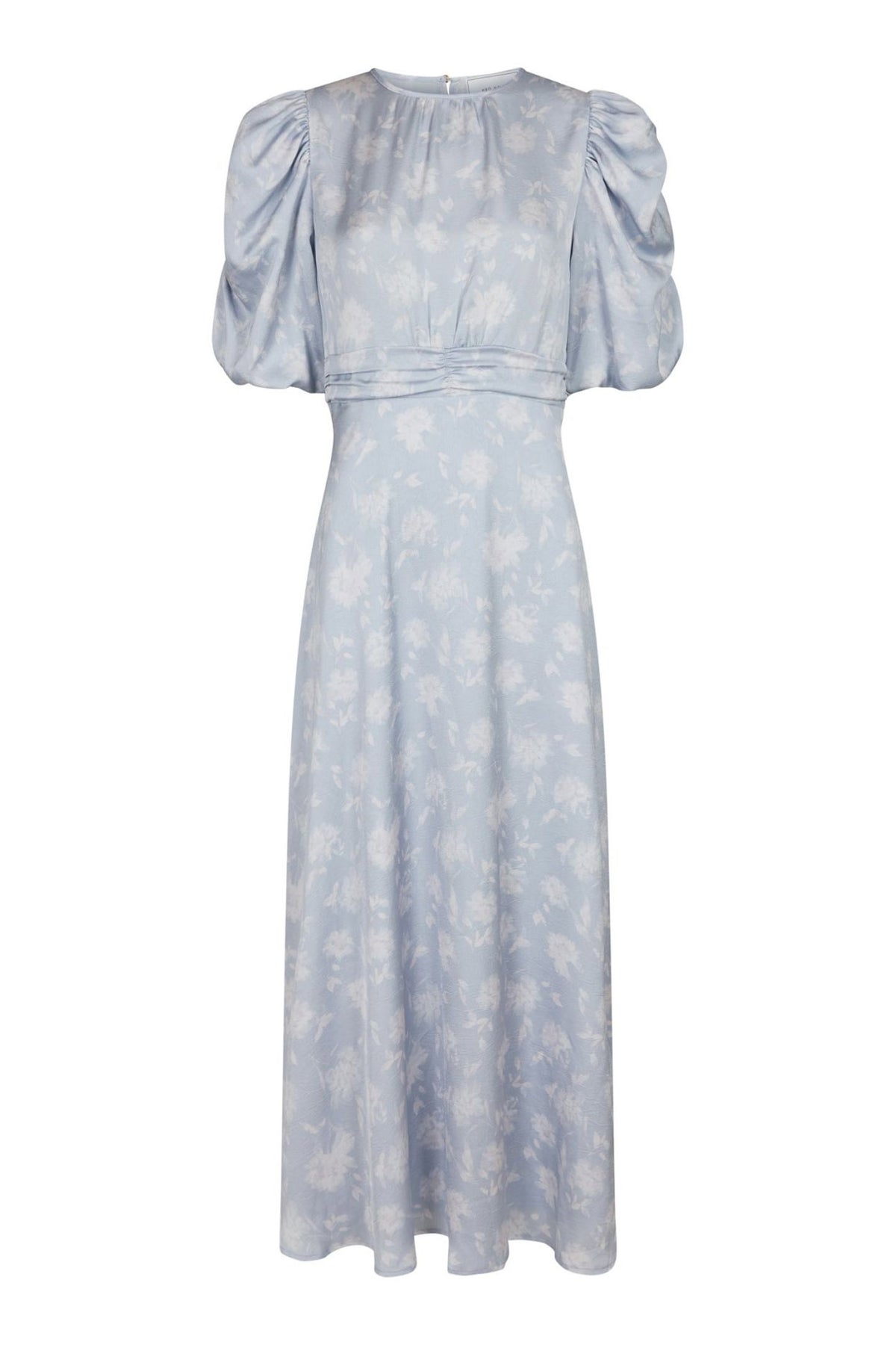 Kikka Faded Flower Dress Light Blue - 167902