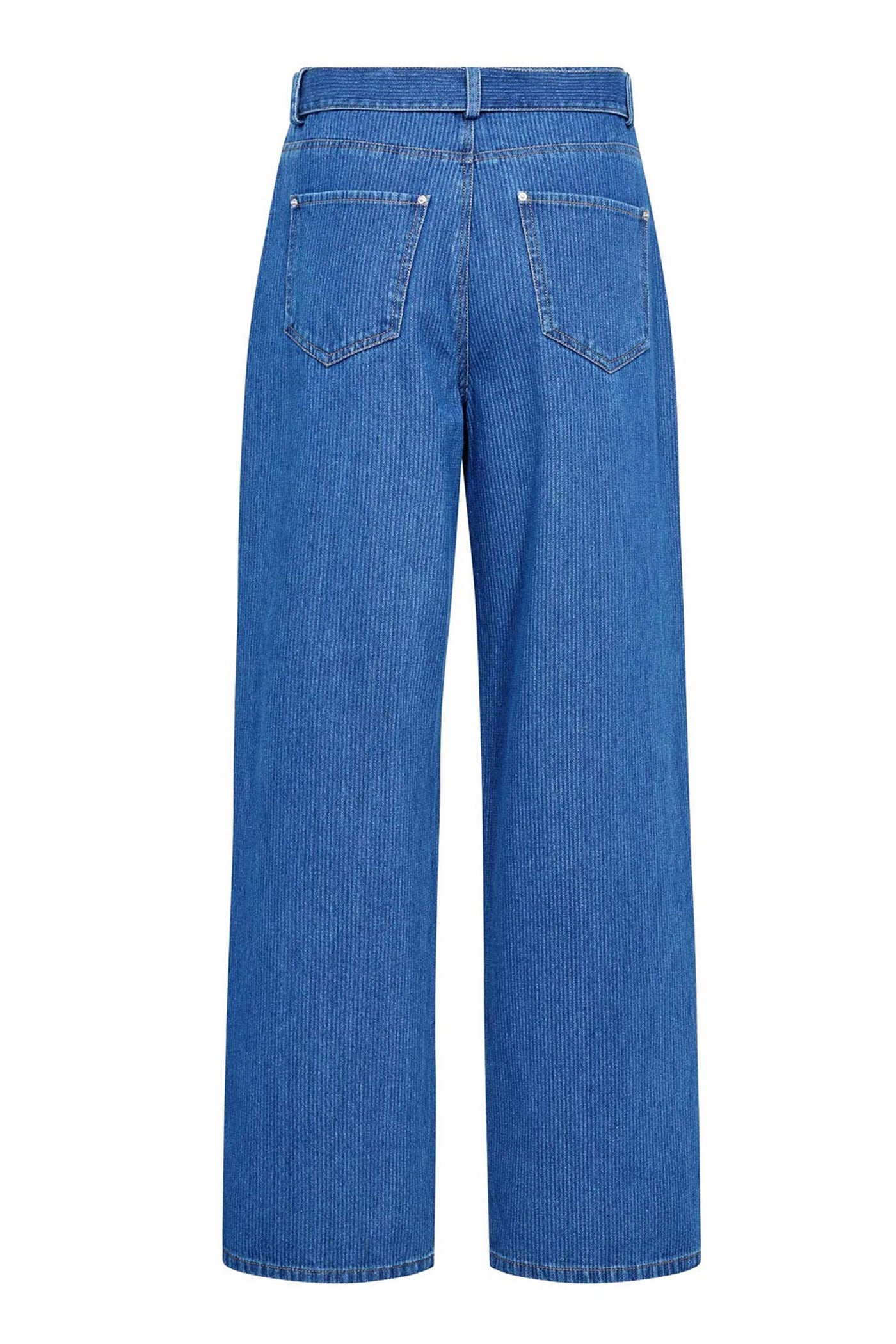 KimmyCC Belt Jeans 555-Dark denim - 41031