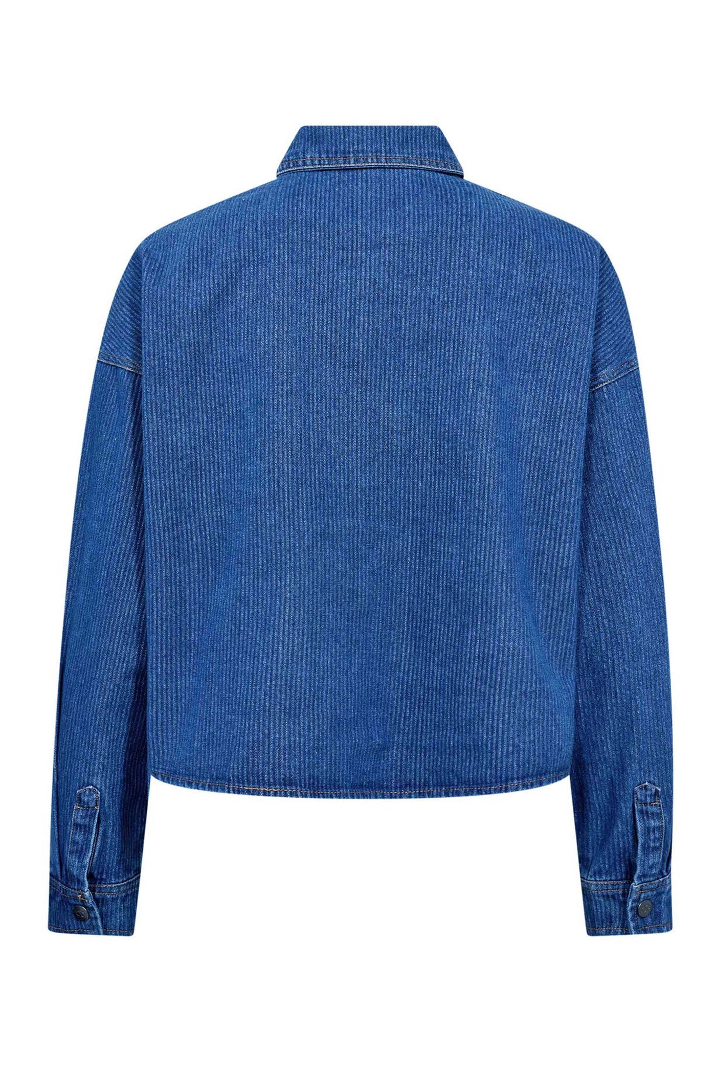 KimmyCC Denim Shirt 555-Dark denim - 45031