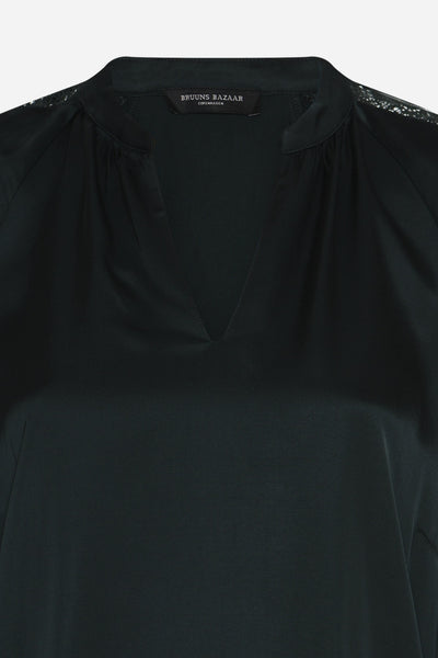 WeckiaBBWicki blouse Dark green - BBW5093 Thumbnail