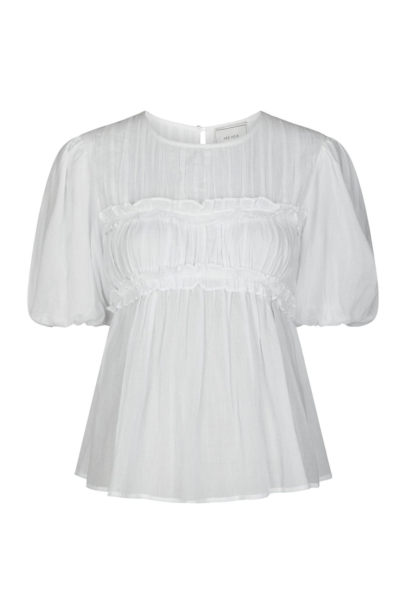 Kiril S Voile Blouse White - 166388