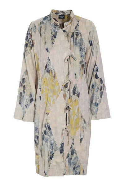 Kuhaki FSC kjole med krave HARLEQUIN FEATHERS - 259-2447-5513 Thumbnail
