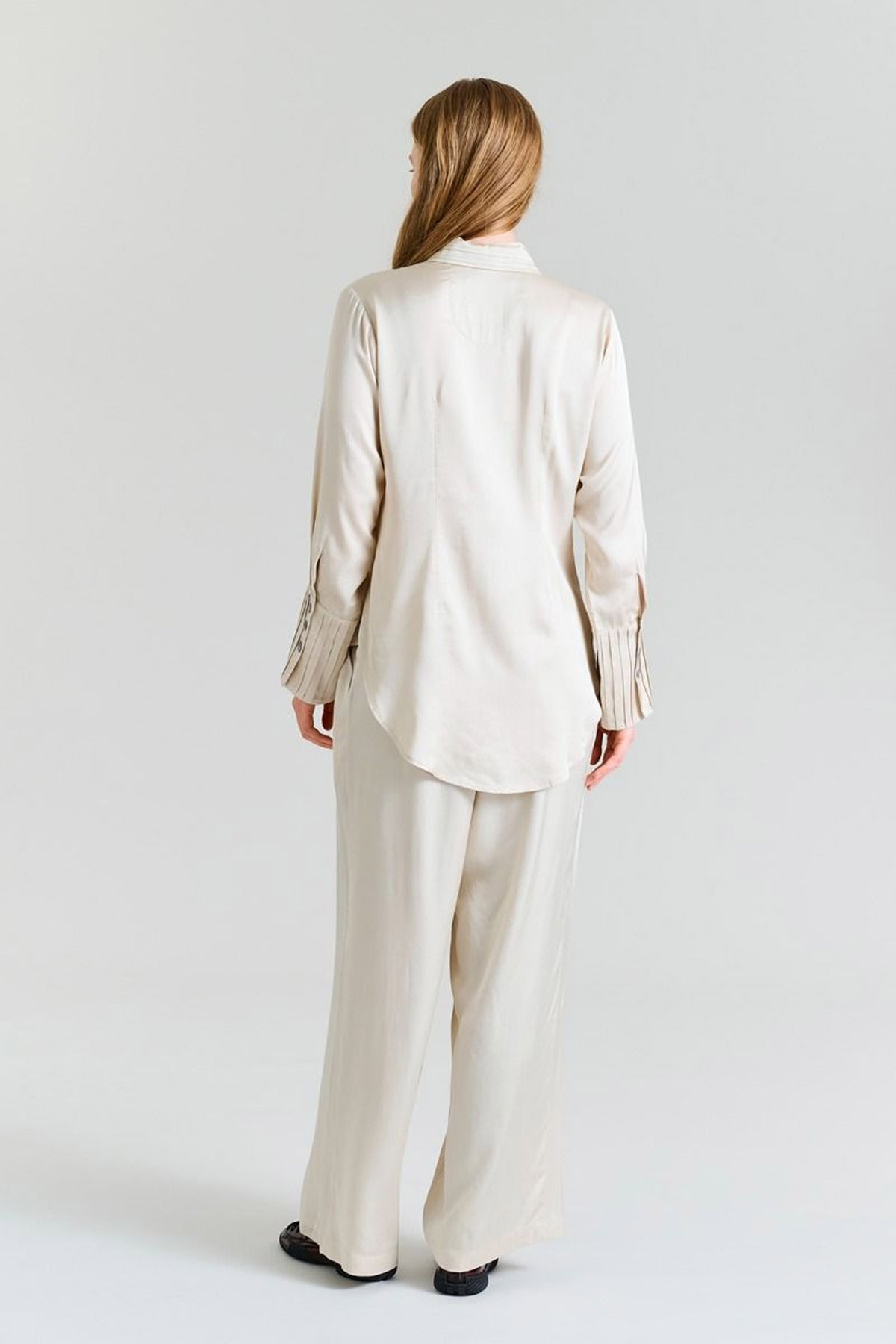 Kuhaku FSC skjorte IVORY - 257-2446-5415