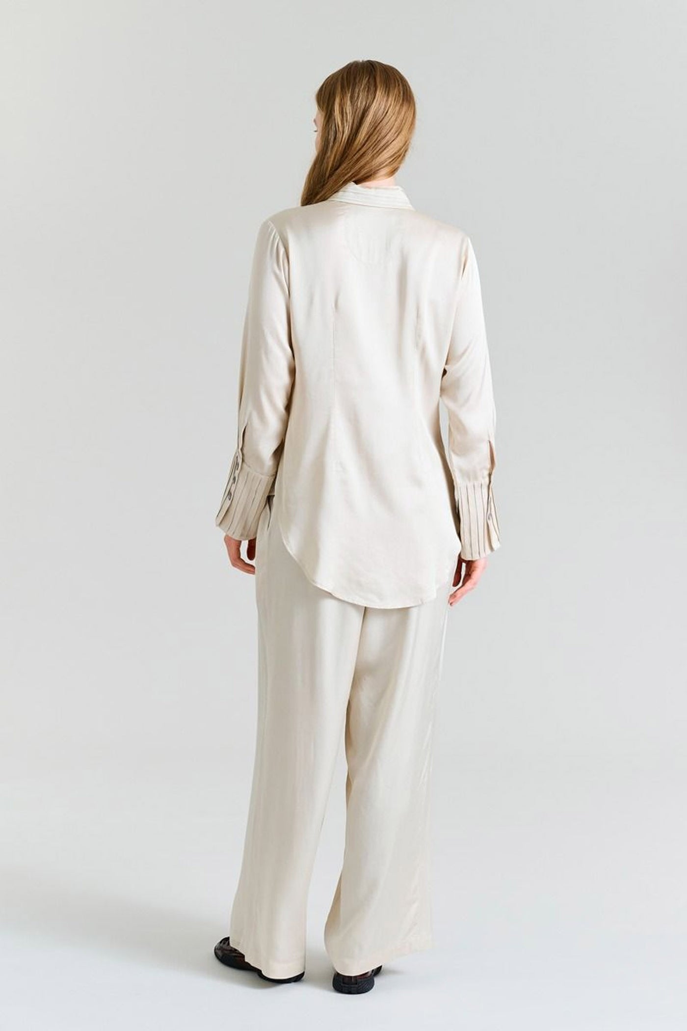 Kuhaku FSC skjorte IVORY - 257-2446-5415