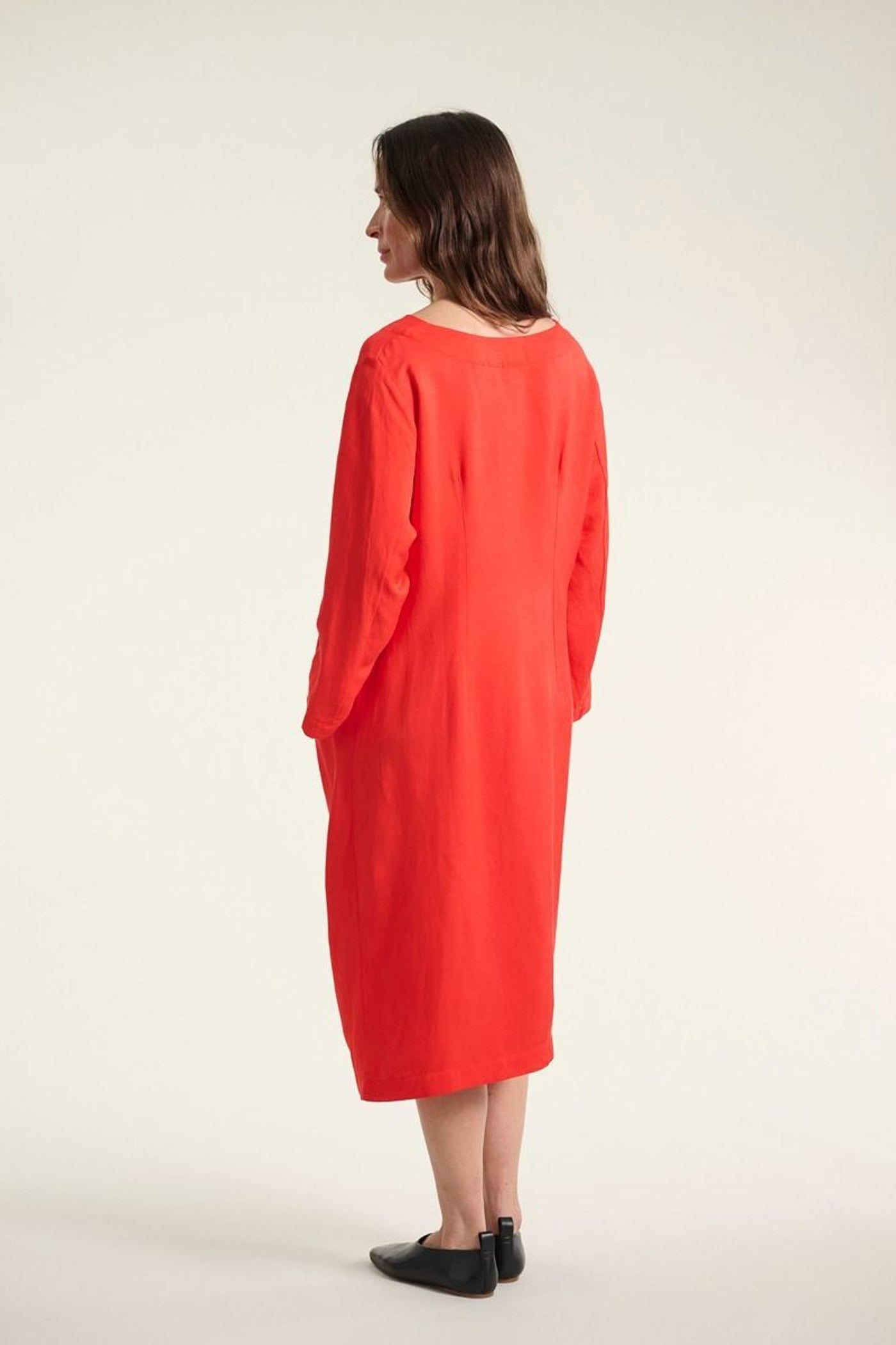 Kumamoto kjole med læg Fiery Red - 262-2421-5671