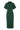 Kumamoto smal kjole DEEP GRASS GREEN - 262-2421-5670