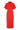 Kumamoto smal kjole Fiery Red - 262-2421-5670