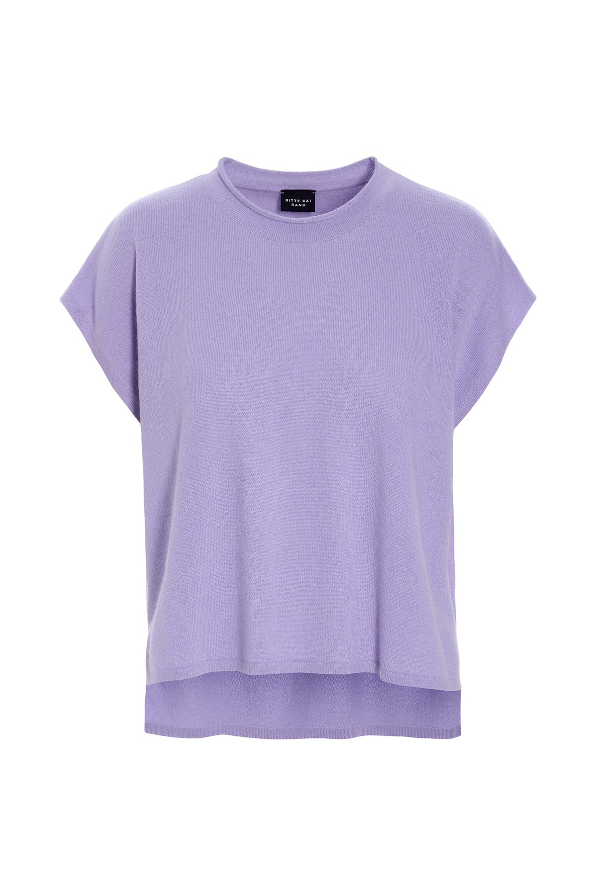 Kumo cashmere Ã¦rmelÃ¸s bluse SOFT LAVENDER - 261-1080-5665
