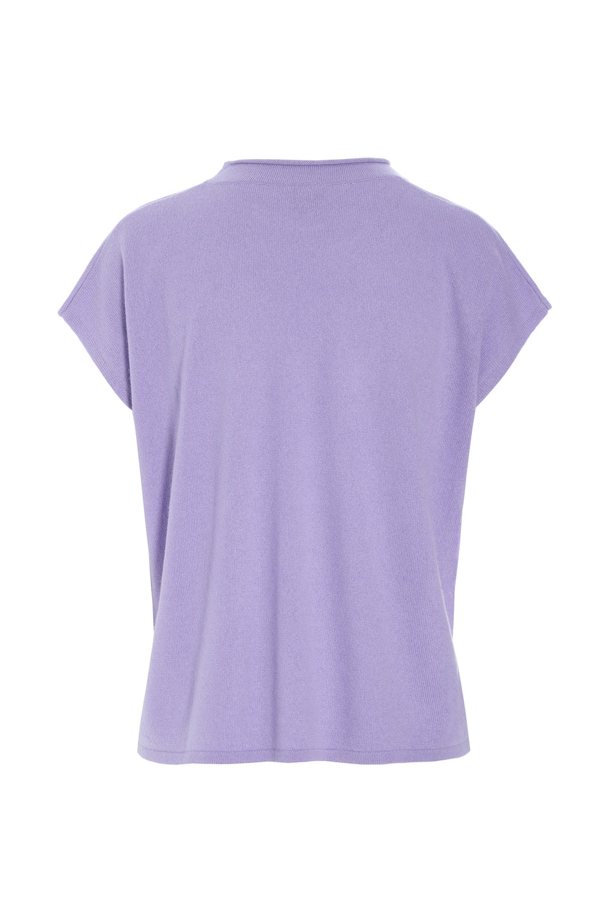 Kumo cashmere Ã¦rmelÃ¸s bluse SOFT LAVENDER - 261-1080-5665
