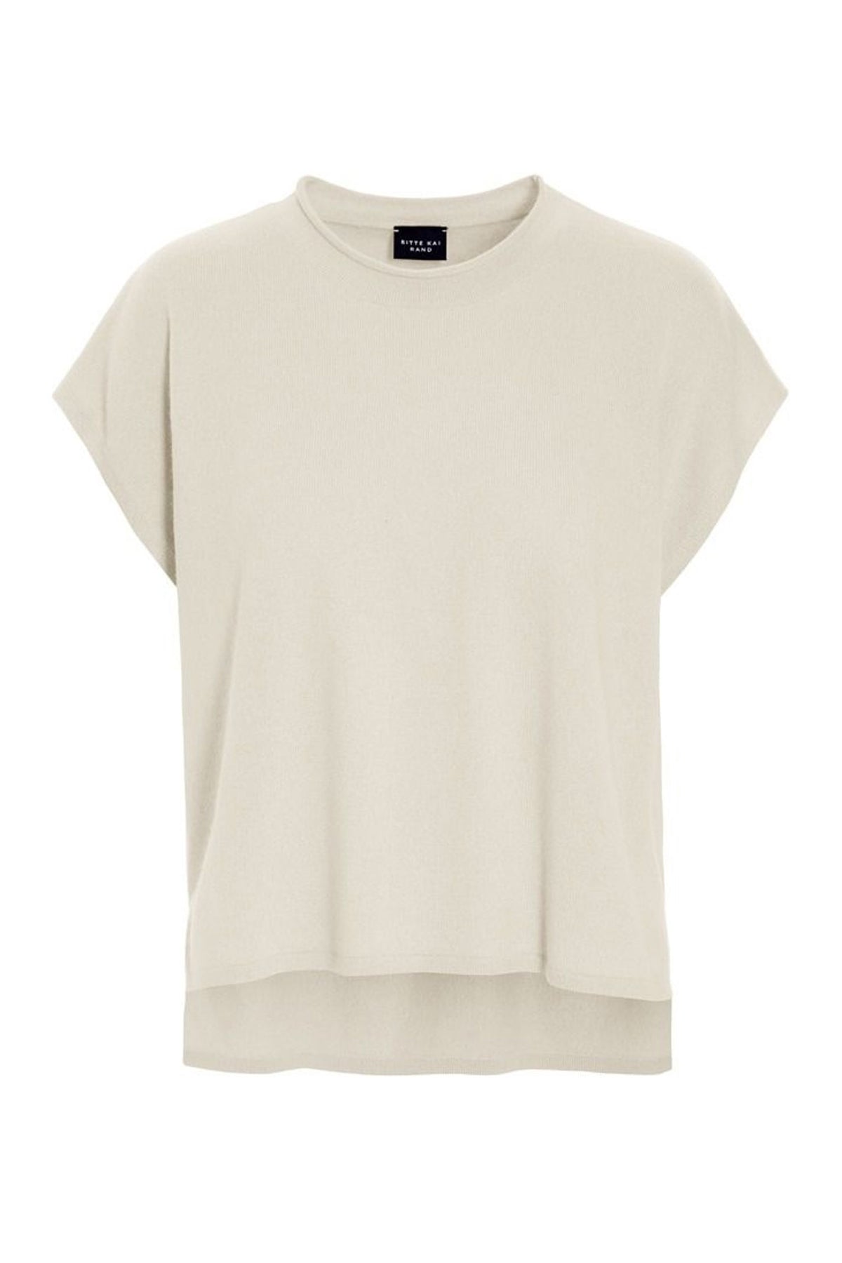 Kumo cashmere ærmeløs bluse Vanilla - 261-1080-5665