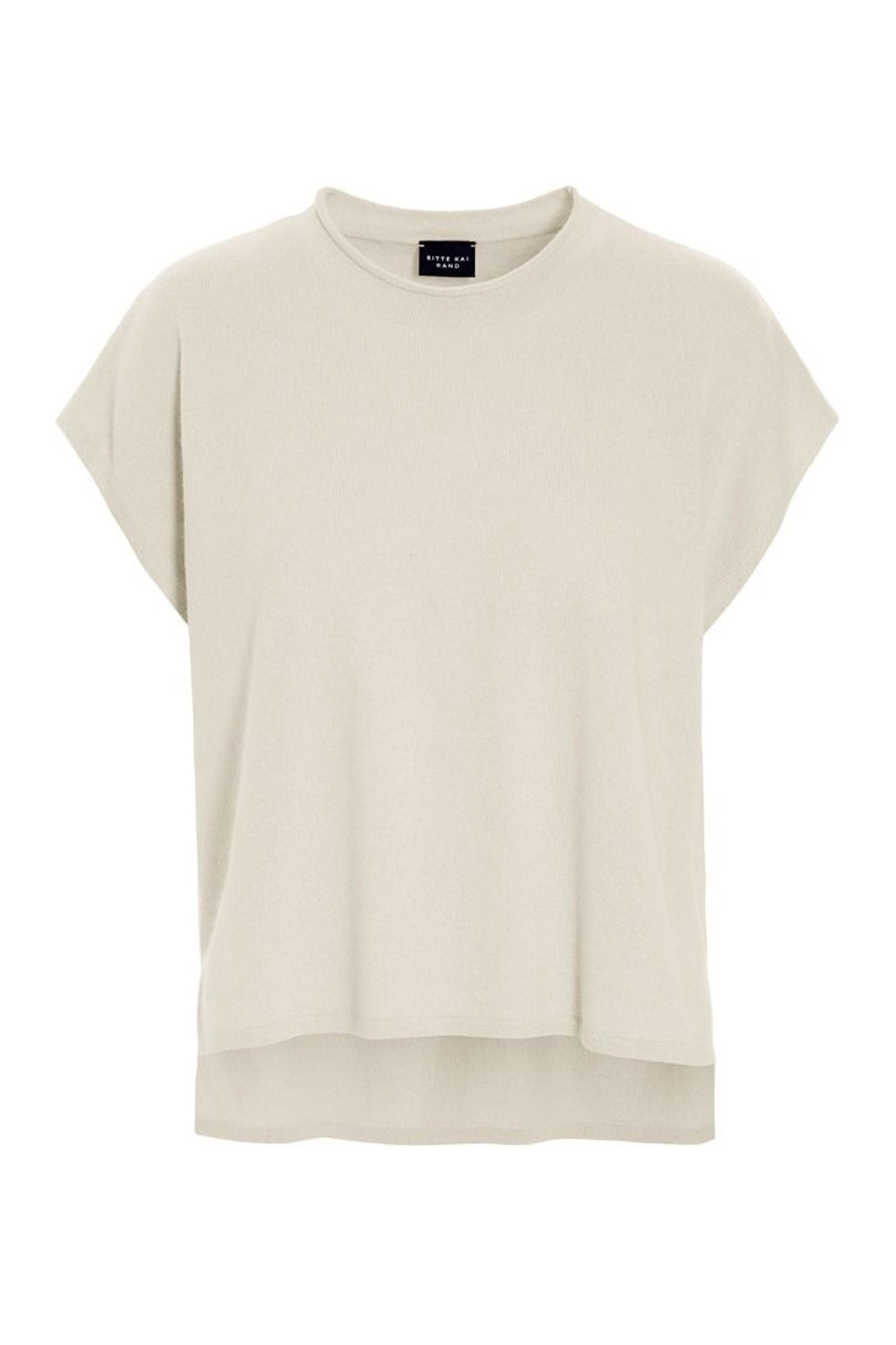 Kumo cashmere ærmeløs bluse Vanilla - 261-1080-5665