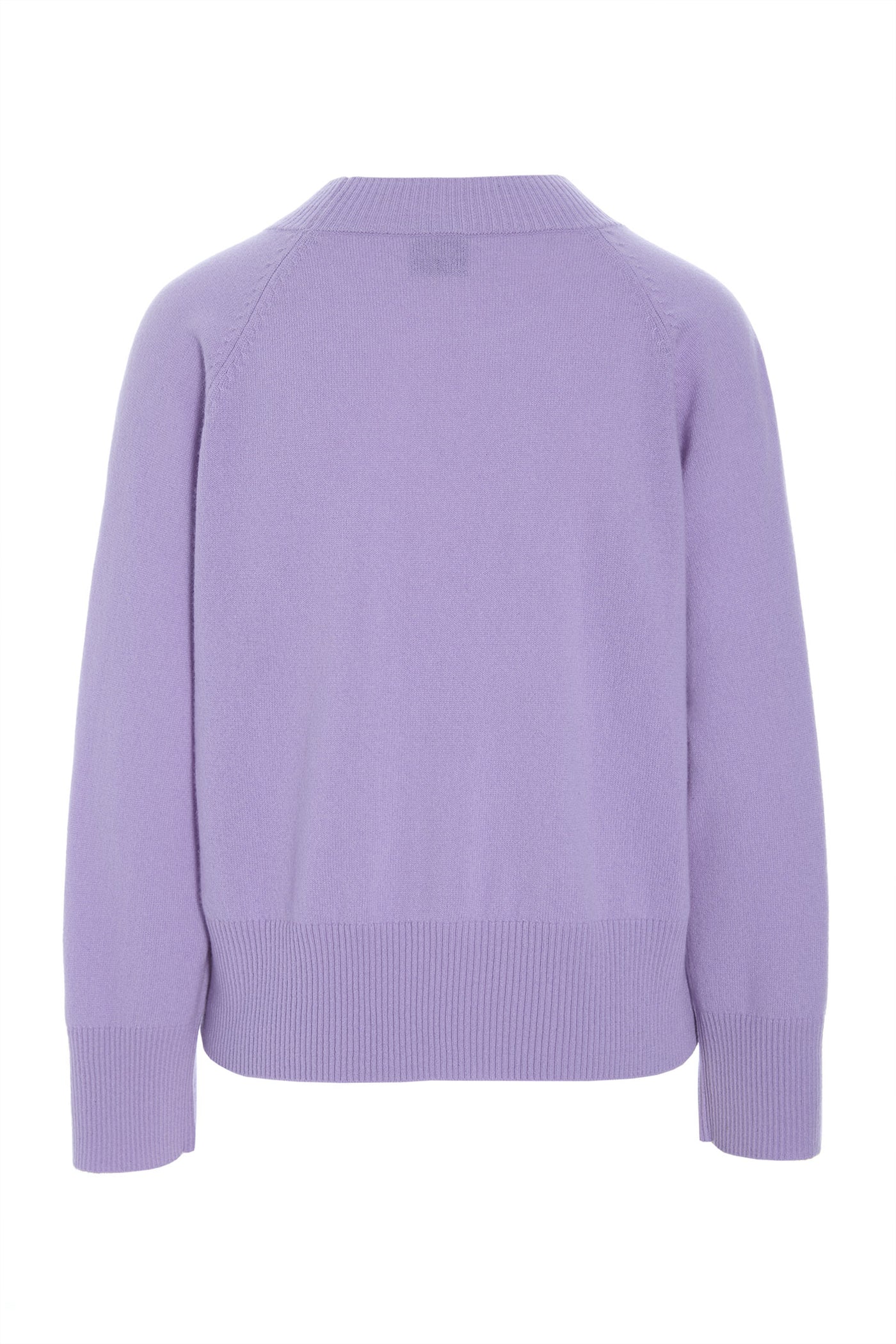 Kumo cashmere raglan bluse SOFT LAVENDER - 261-1080-5662