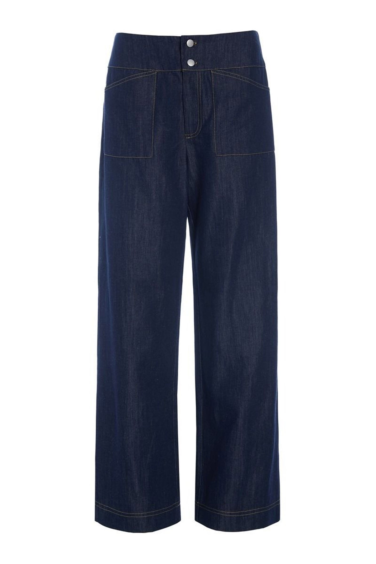 Kurai lige bukser Dark Denim - 262-2468-5701