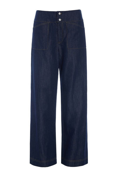 Kurai lige bukser Dark Denim - 262-2468-5701 Thumbnail
