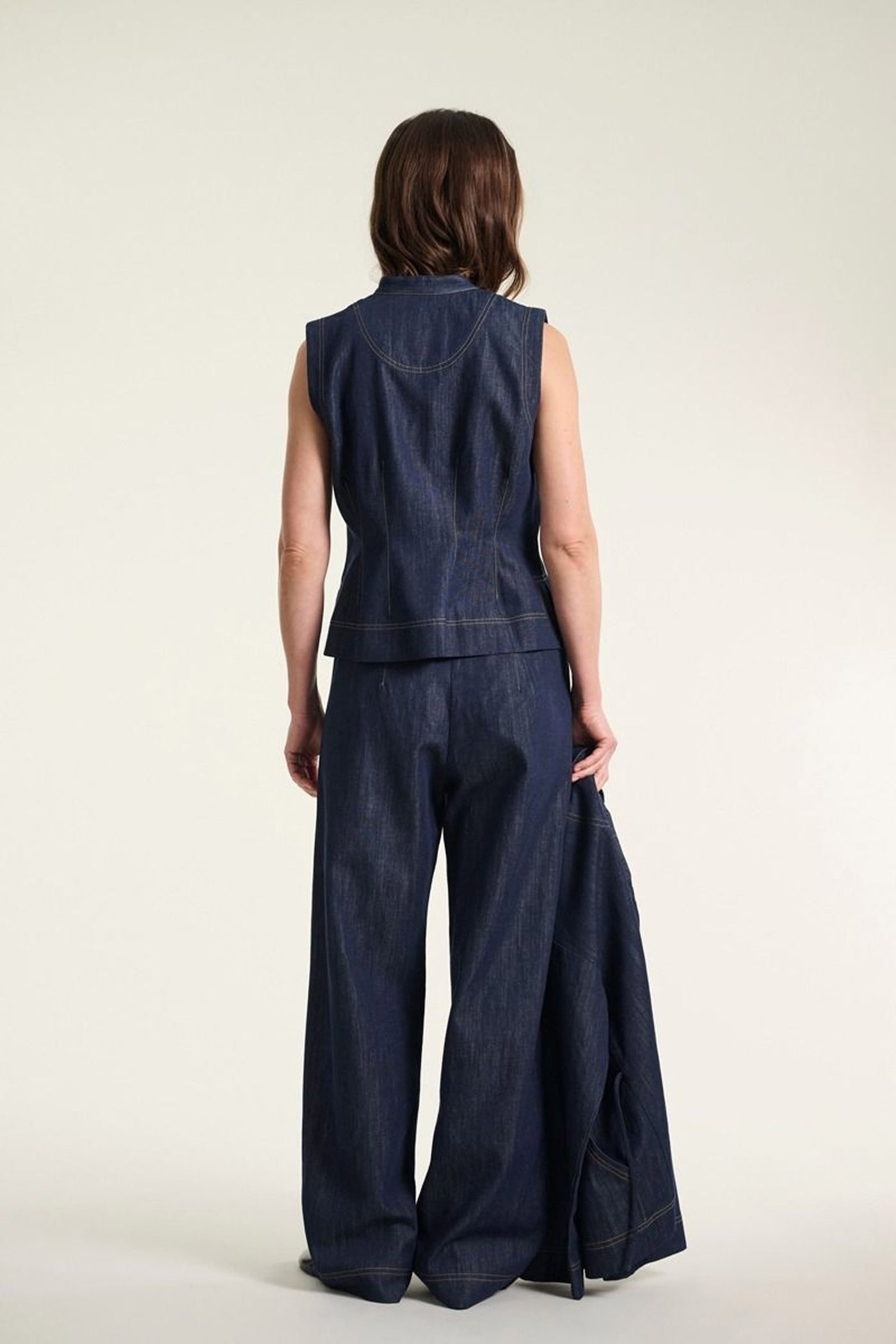 Kurai lige bukser Dark Denim - 262-2468-5701