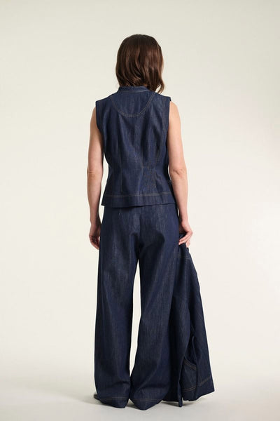 Kurai lige bukser Dark Denim - 262-2468-5701 Thumbnail