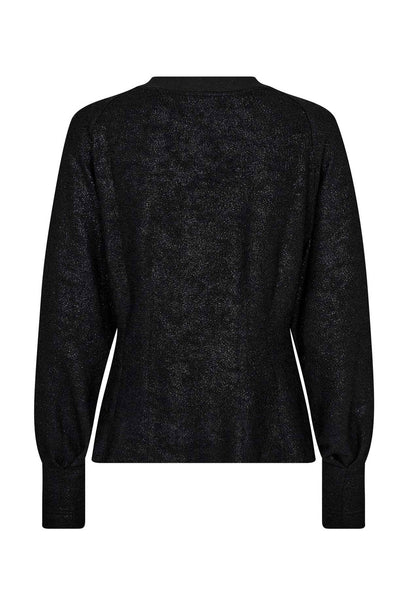 KylieCC Fitted Blouse 96-Black - 33205 Thumbnail