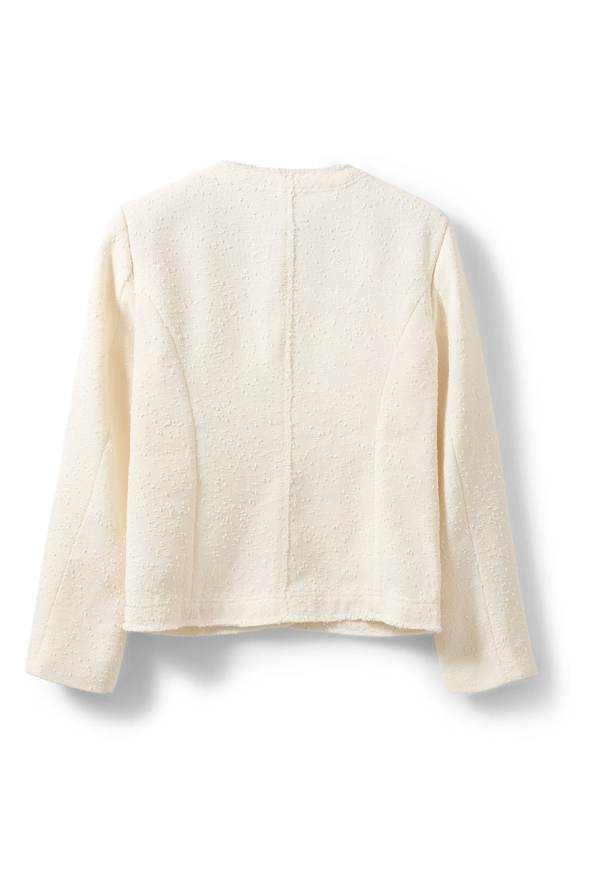 LANASW BOUCLE BLAZER 0101 Off white - S262240