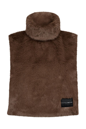 Fur Neck Warmer Mud Brown - HL10681