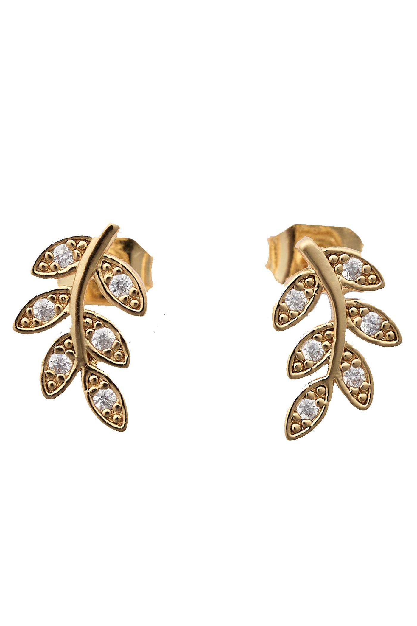LEAF EARSTICK 296 TILBEHØR GULD - LEAF EARSTICK 296
