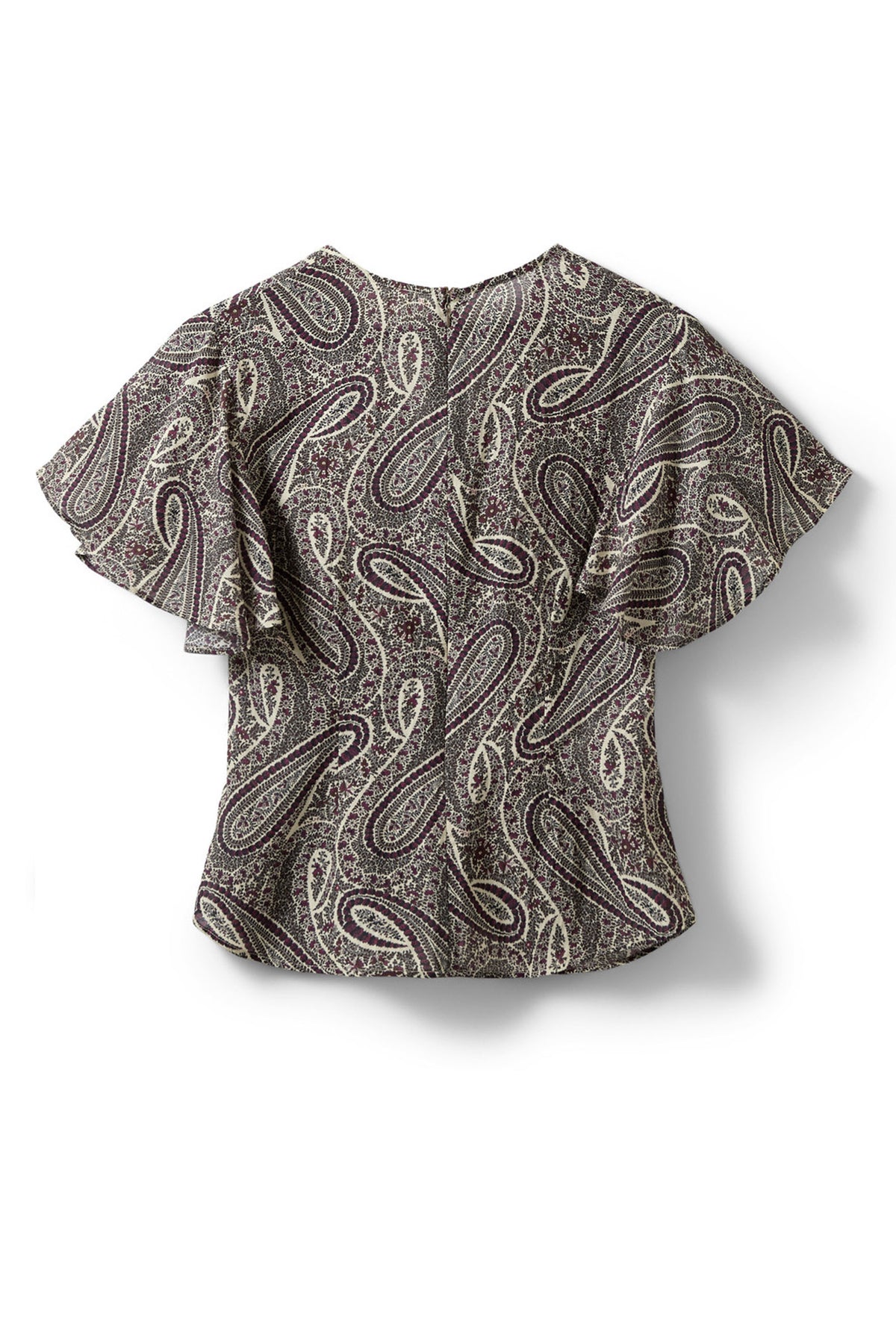 LEELASW PRINTED BLOUSE 4170 Bordeaux mix Paisley - S262400