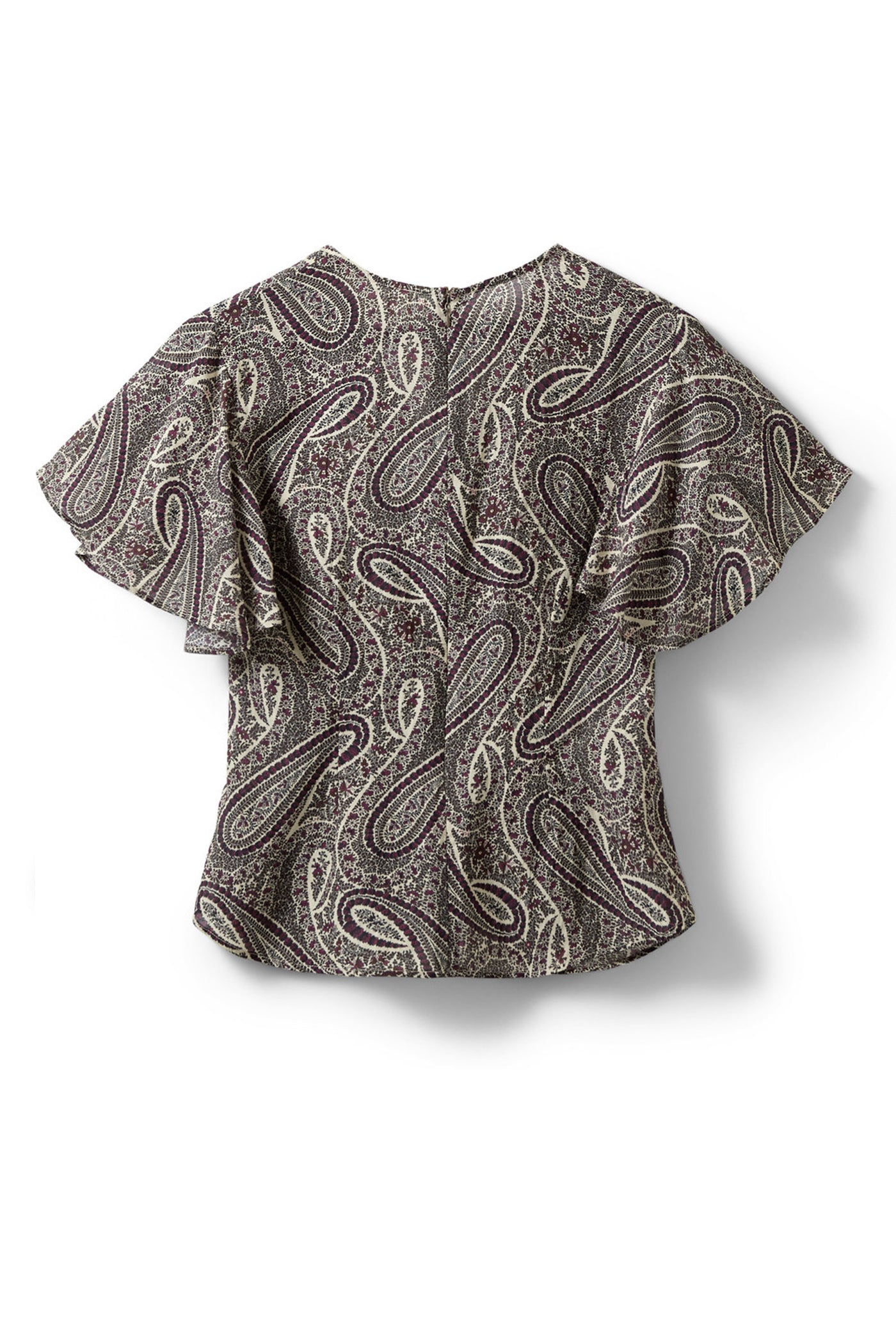 LEELASW PRINTED BLOUSE 4170 Bordeaux mix Paisley - S262400