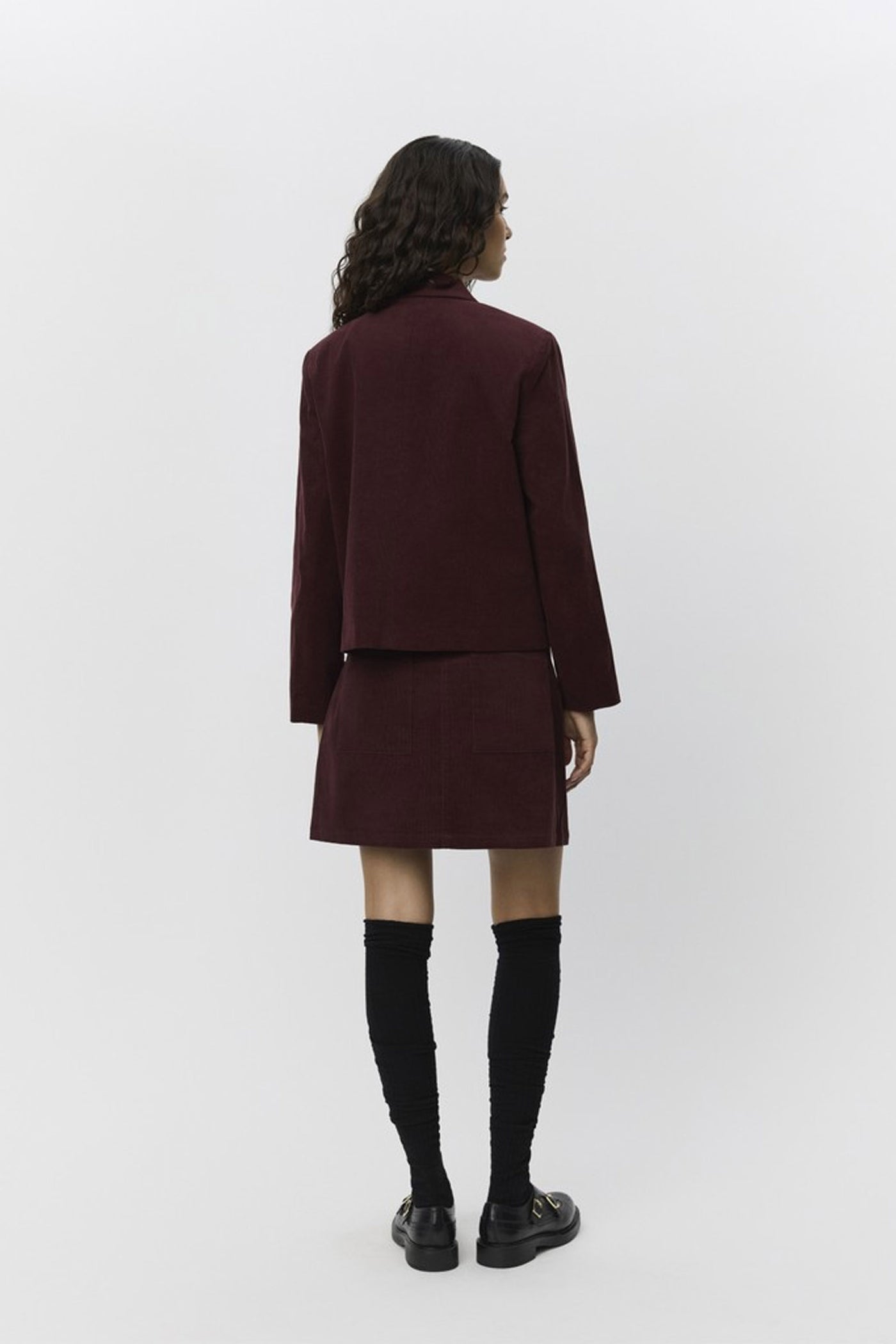 LEONASW SKIRT 4055 Plum - S253483