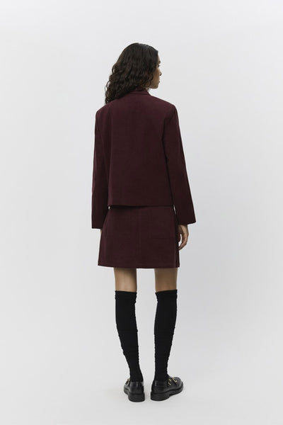 LEONASW SKIRT 4055 Plum - S253483 Thumbnail