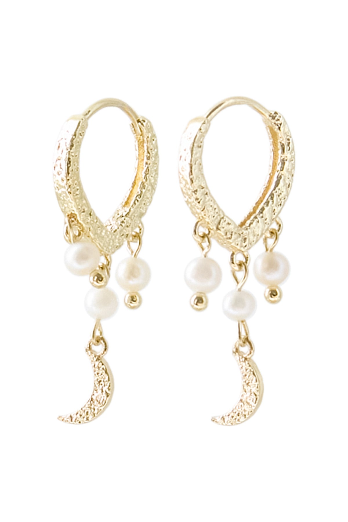 LINI WHITE PEARL TILBEHØR GULD - LINI WHITE PEARL