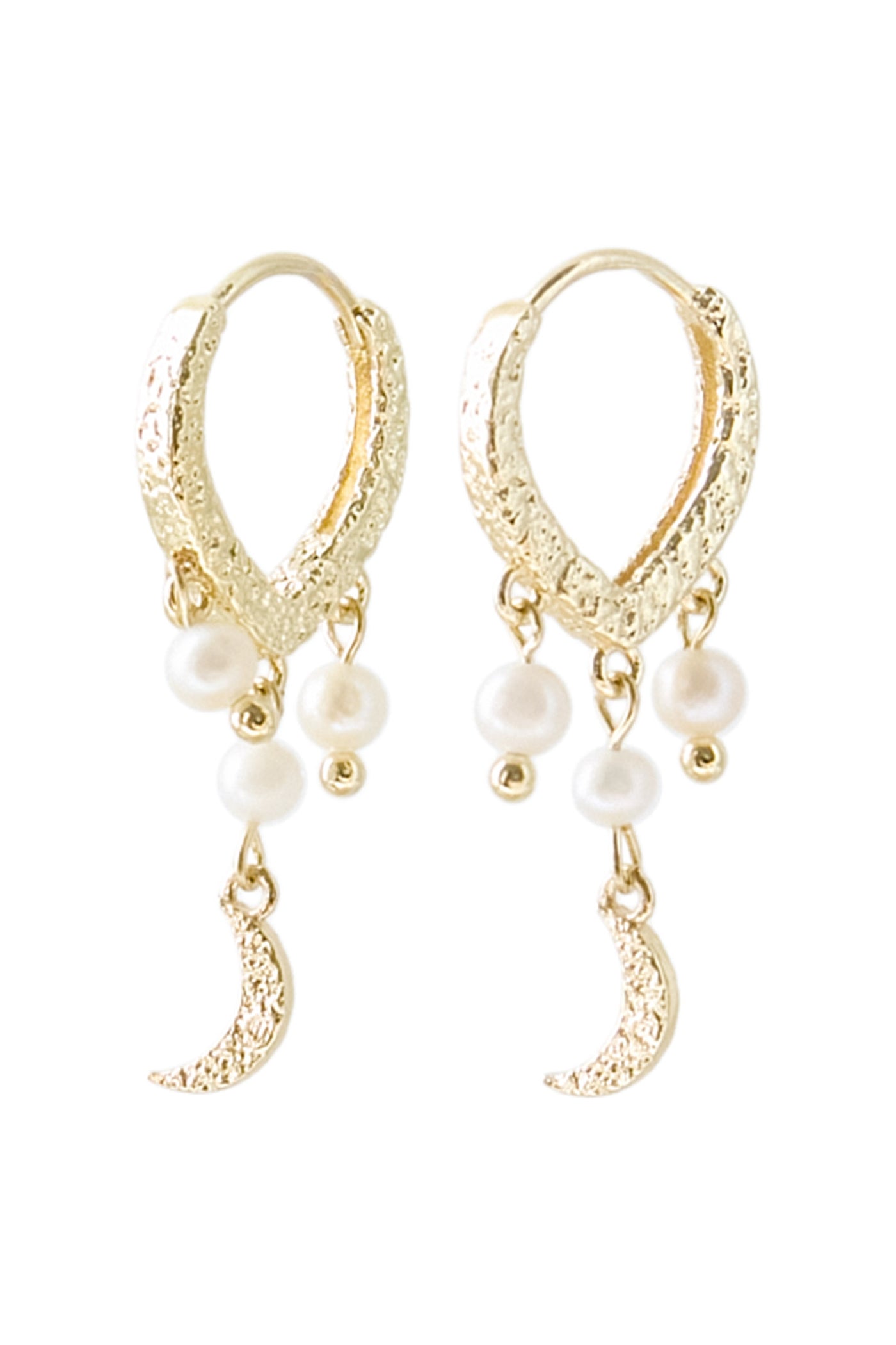 LINI WHITE PEARL TILBEHØR GULD - LINI WHITE PEARL