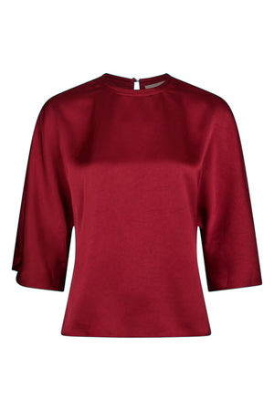 LIORA HEAVY SATEEN Dark Red - 165567