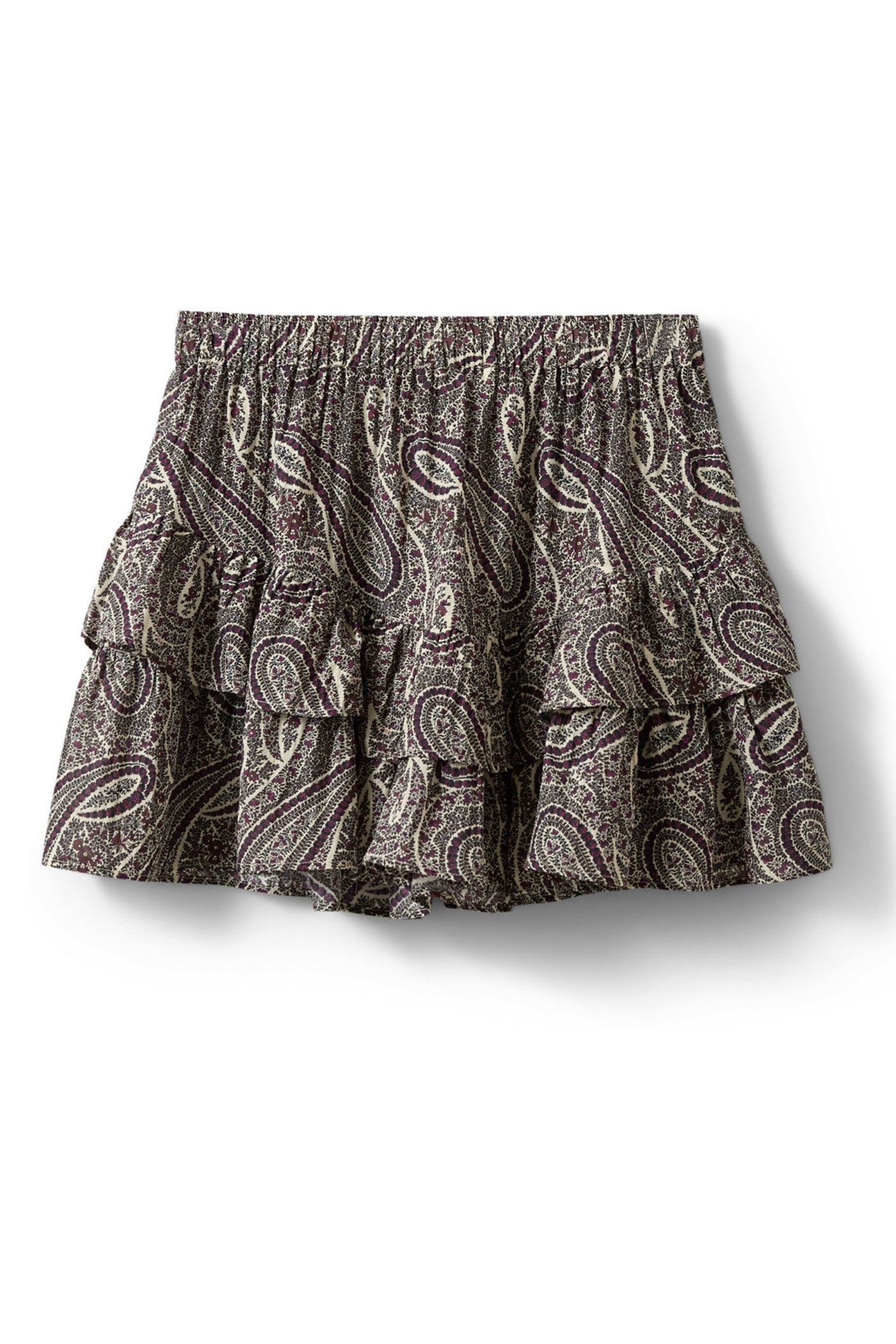 LIVIASW PRINTED SKIRT 4170 Bordeaux mix Paisley - S262401