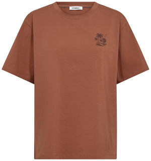Coco BeachCC Box Tee 80-Chocolate - 43022