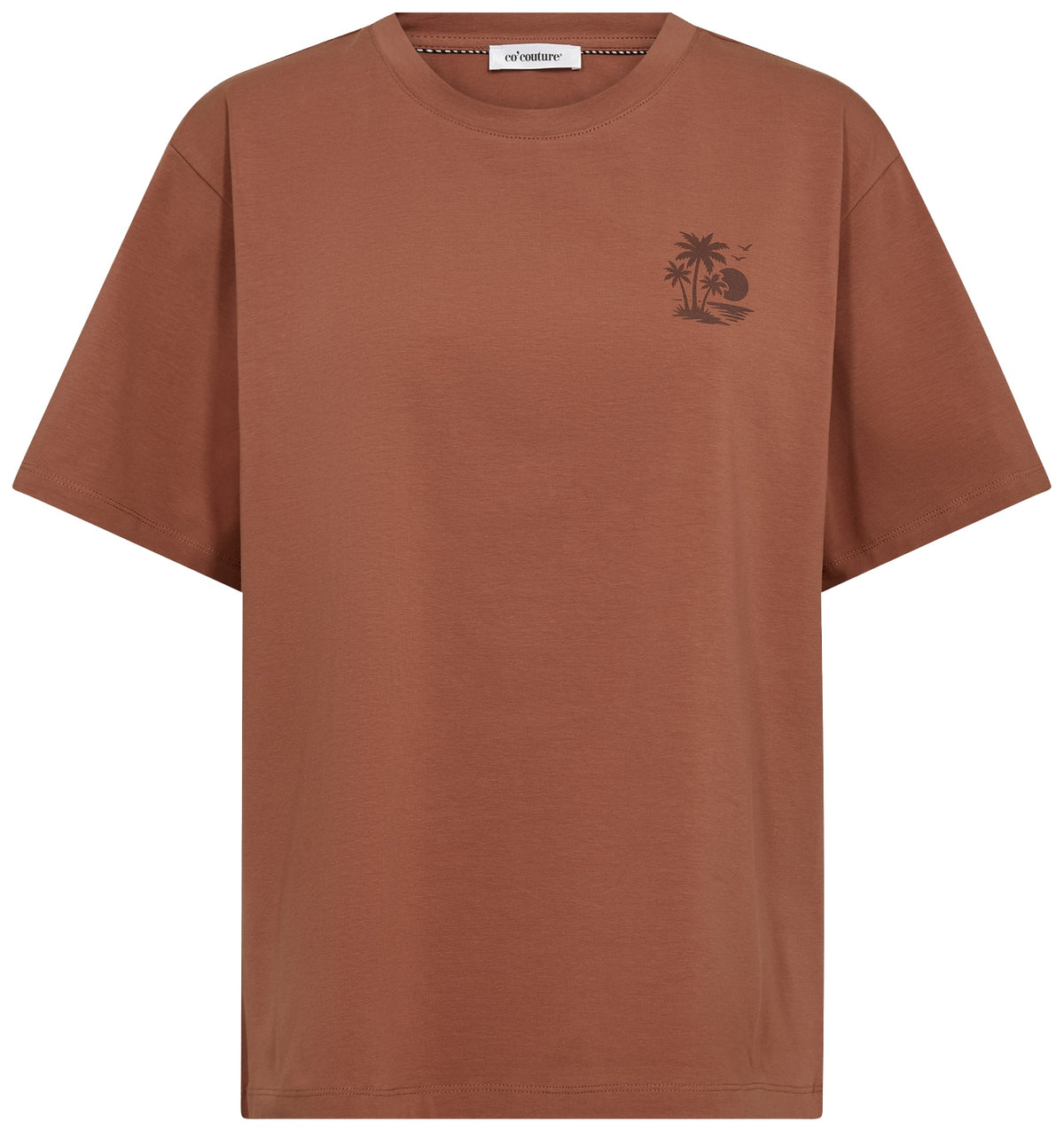 Coco BeachCC Box Tee 80-Chocolate - 43022