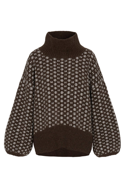 LOGO Sweater 6002 Dark Earth - 2540120800 Thumbnail