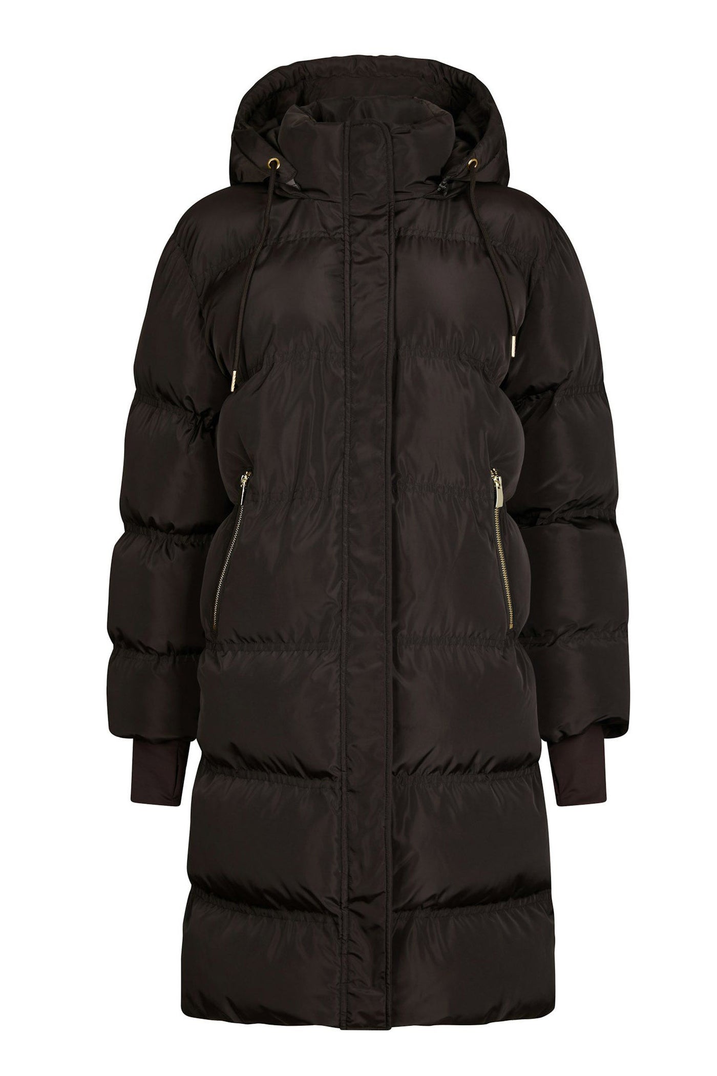 LUCETTE PUFFER Dark brown - 164885