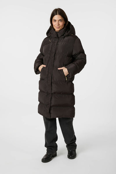 LUCETTE PUFFER Dark brown - 164885 Thumbnail