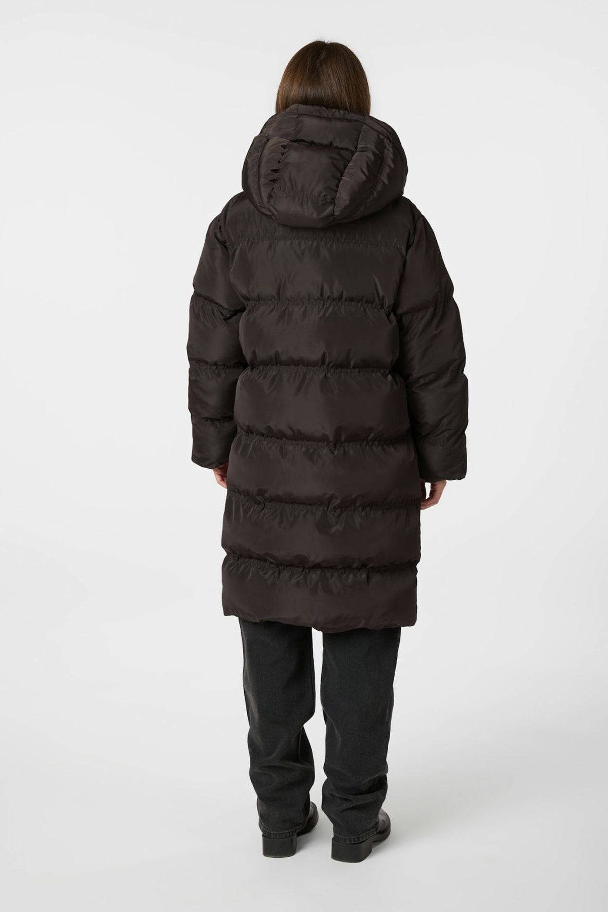 LUCETTE PUFFER Dark brown - 164885
