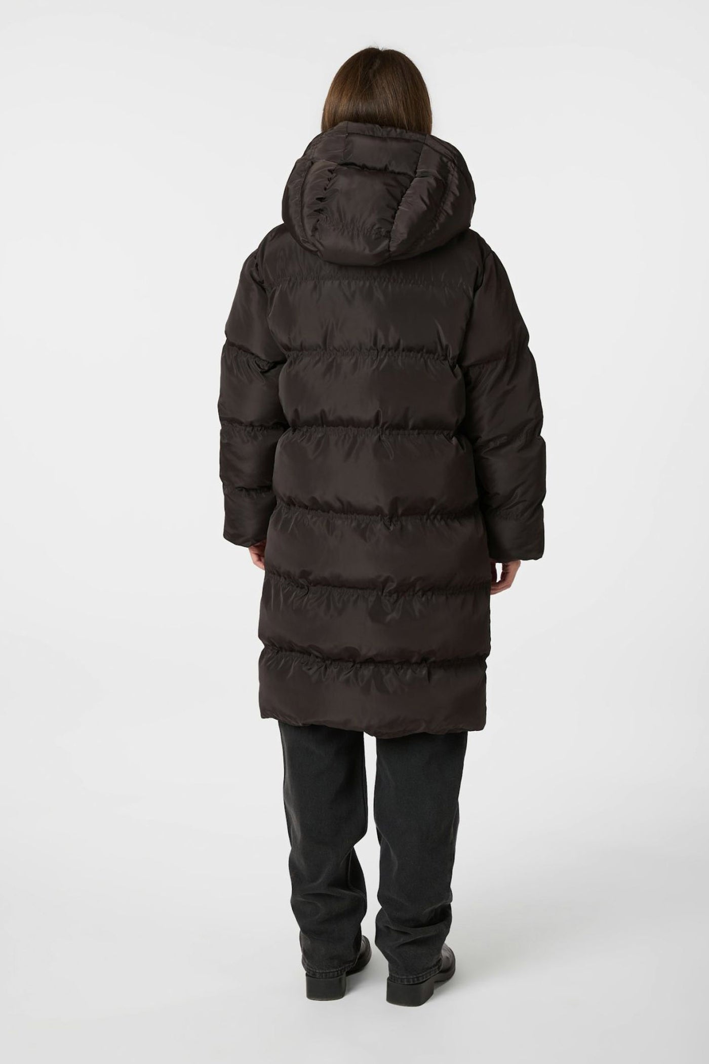 LUCETTE PUFFER Dark brown - 164885