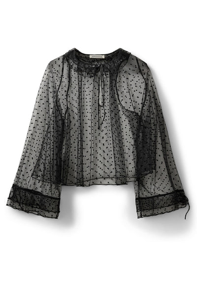 LUCINDASW BLOUSE 1000 Black - S254245 Thumbnail