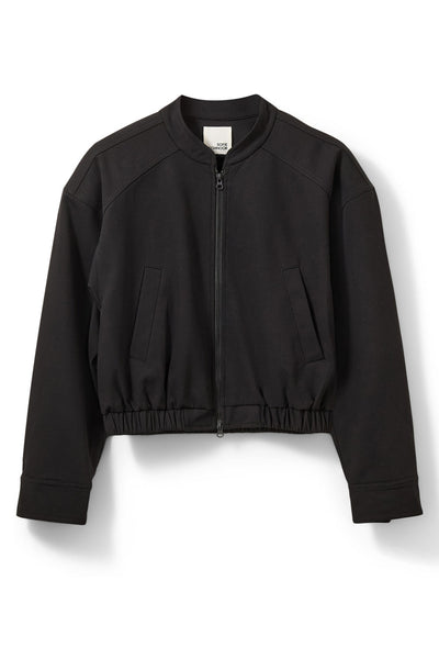 LUZYSW SHORT BOMBER JACKET 1000 Black - S261271 Thumbnail