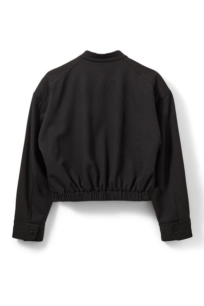 LUZYSW SHORT BOMBER JACKET 1000 Black - S261271 Thumbnail