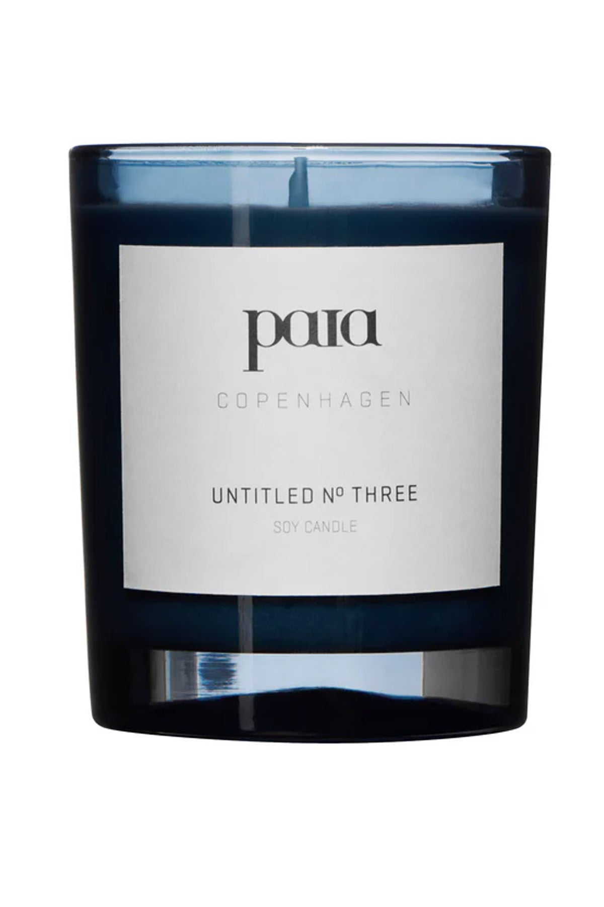 Paia Copenhagen Unscented Candle - Blue
