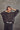 L'AMITIÉ Application Sweat DARK GREY - HL10283