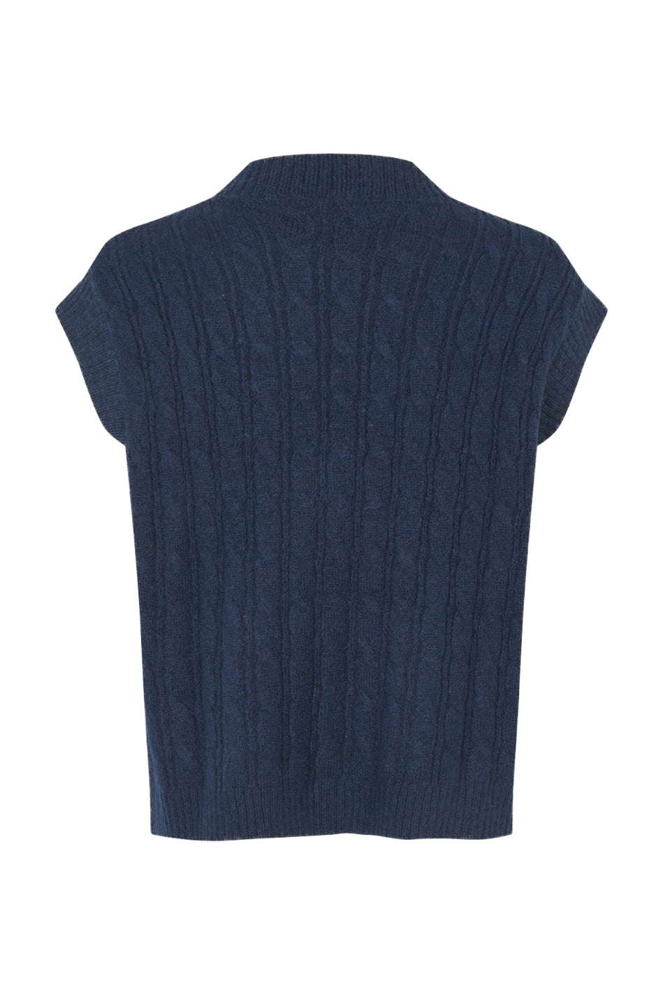 Finnll Knit Vest Sl Dark Navy - 26422-5027