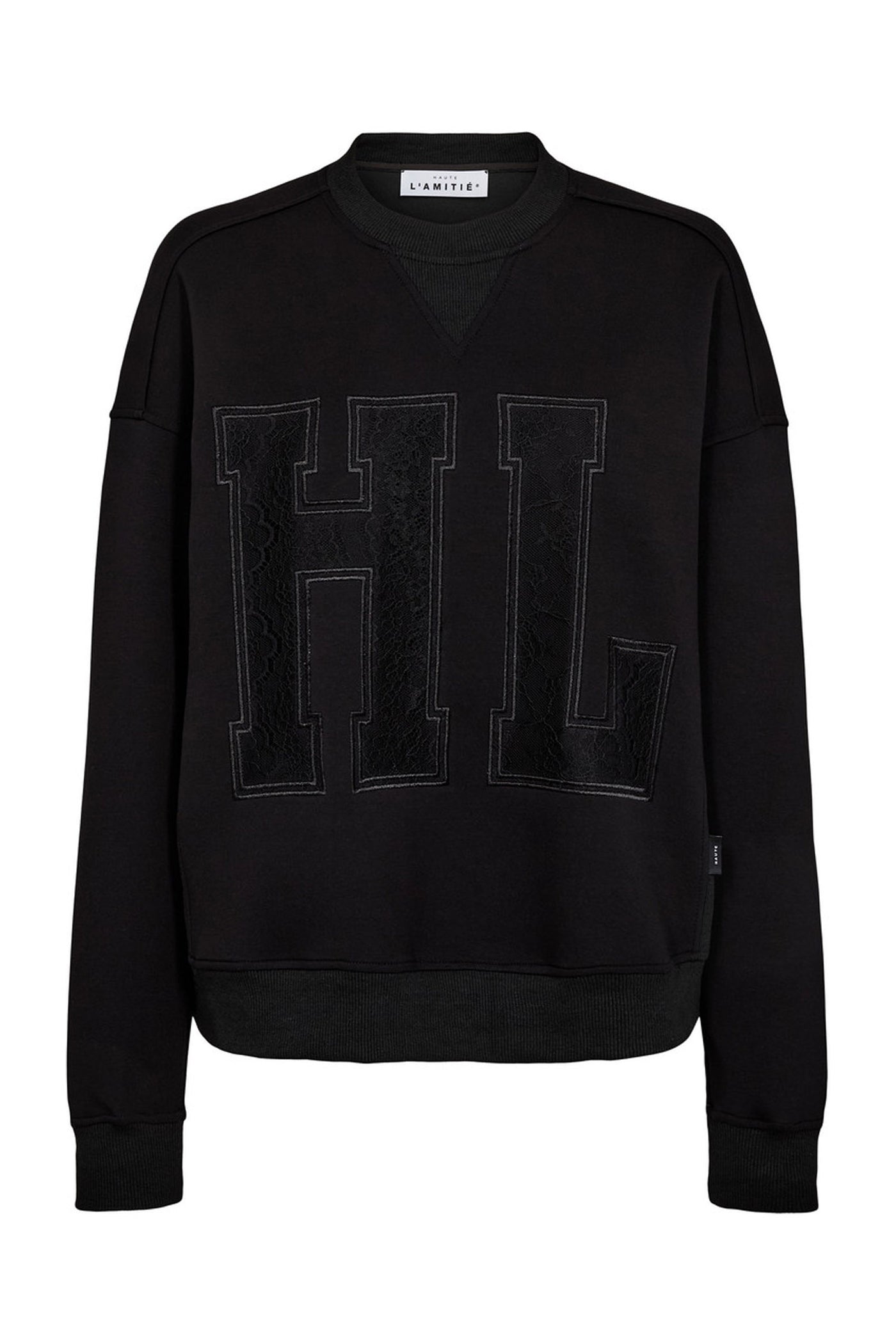 Lace Application Sweat Black - HL10246