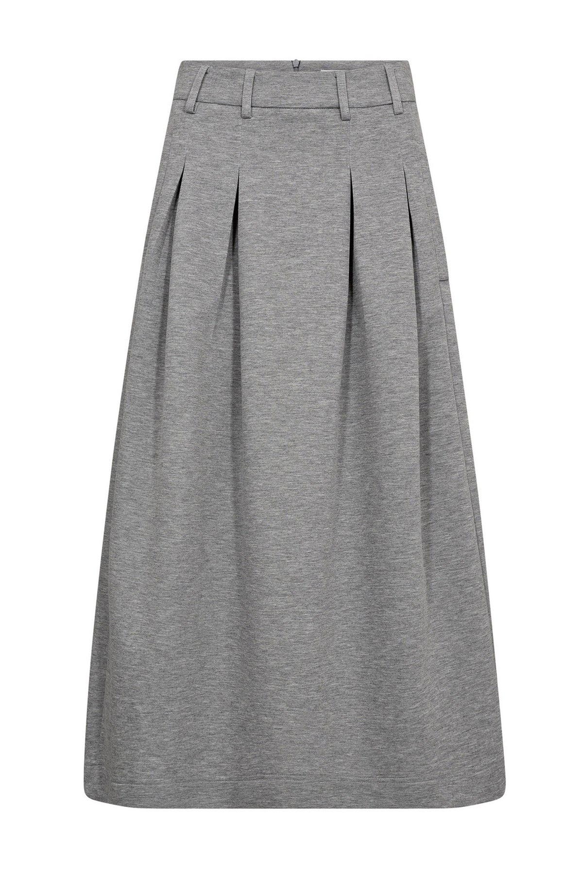 LanceCC Pleat Skirt 57-Grey Melan - 44015