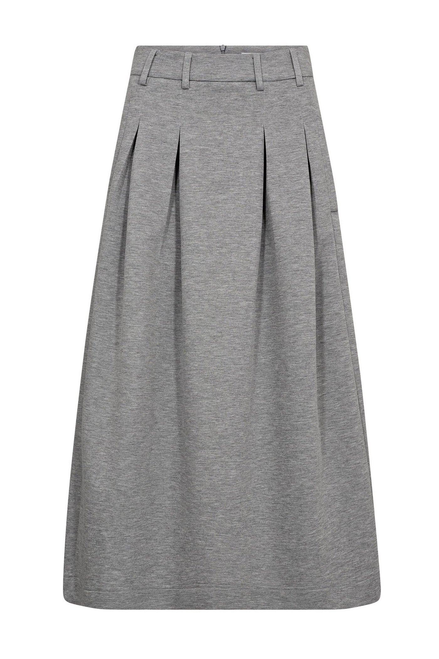 LanceCC Pleat Skirt 57-Grey Melan - 44015