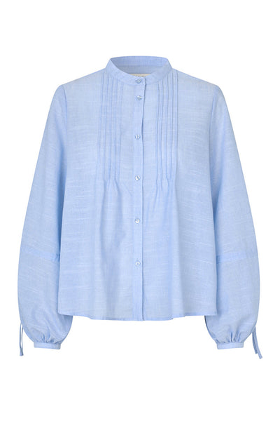 Lannall Shirt Ls Light Blue - 26165-1085 Thumbnail