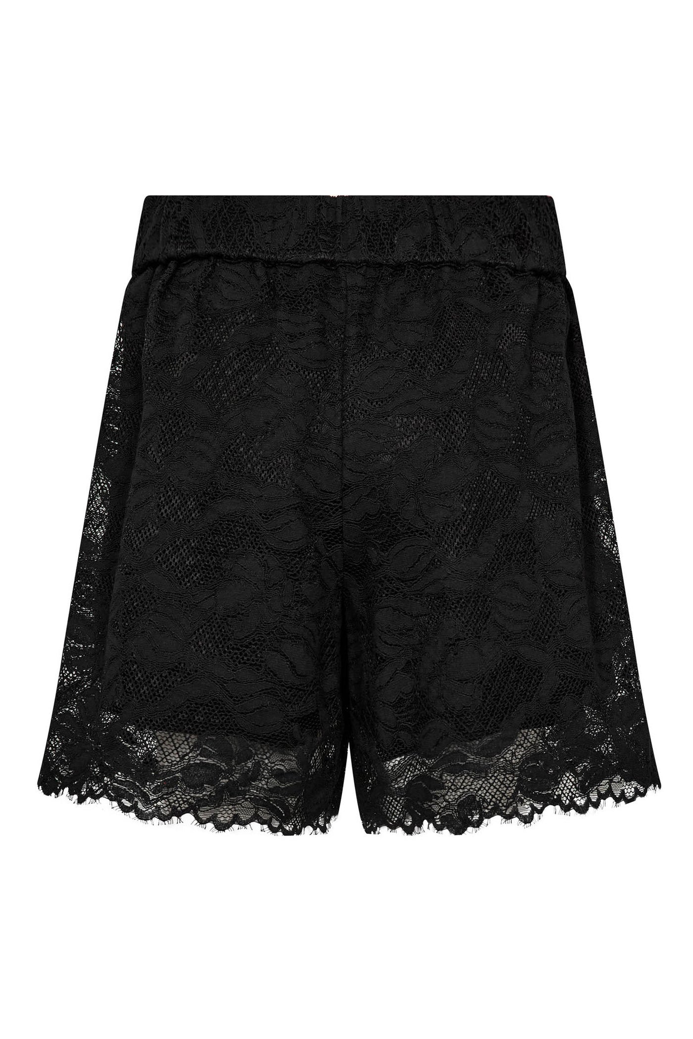 LannyCC Lace Shorts 96-Black - 41159